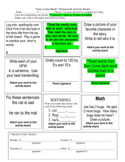 Fix these sentences: the cat is sad he ran to the mat