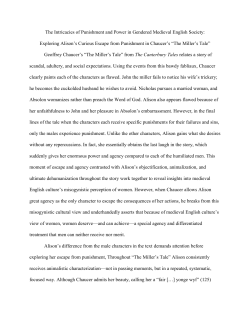 The Intricacies of Punishment and Power in Gendered