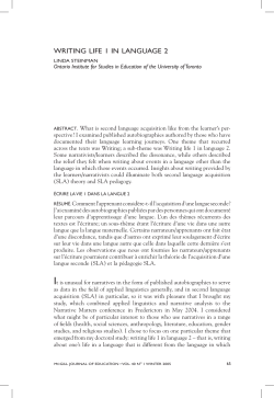 40-1 (07) Steinman.indd - McGill Journal of Education