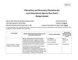 Lea Plan - Gateway Community Charters