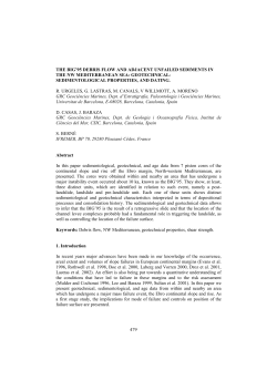 479 the big`95 debris flow and adjacent unfailed