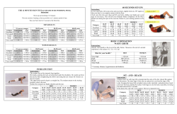 push-ups test 60 seconds sit-ups body composition waist