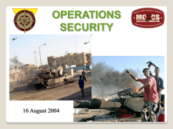 operations security