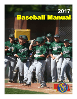 Baseball Manual