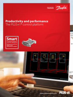 The PLUS+1&reg; Controls Platform Brochure