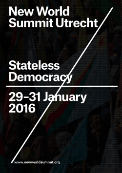 the program of NWS Utrecht