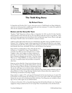 The Teddi King Story
