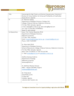 Harnessing the High Protein and Nutrient Sequestration Potential