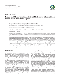 Design and Characteristic Analysis of Multicarrier Chaotic Phase