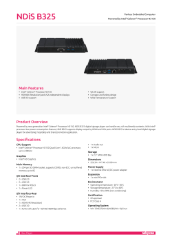 NDiS B325 - Enoch Systems