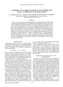 the Scanned PDF - Mineralogical Society of America