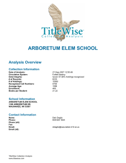 arboretum elem school - Waunakee Community School