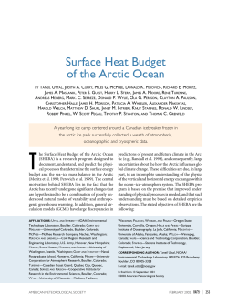 Surface Heat Budget of the Arctic Ocean