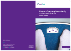 The cost of overweight and obesity on the island of Ireland