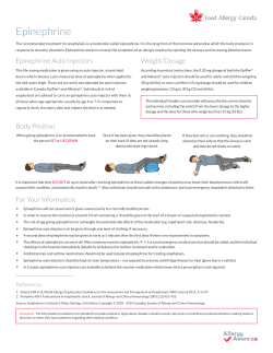 Epinephrine - Allergy Aware