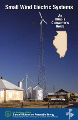 Small Wind Electric Systems - Center for Renewable Energy