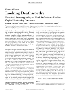 (2006).Looking deathworthy