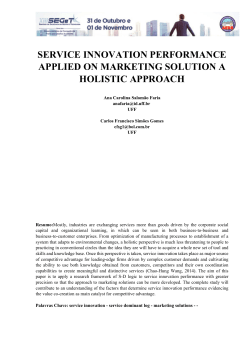 service innovation performance applied on marketing