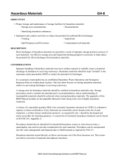 GH-8 Hazardous Materials - Lancaster Inter