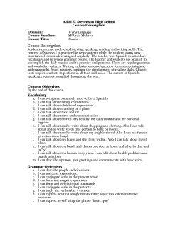 Esp2_Final Draft_4_26 - Stevenson High School