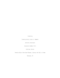 Frank T. Pickrell Collection