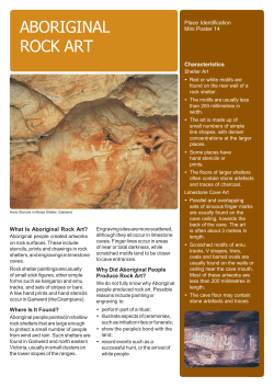 aboriginal rock art - Victorian Government