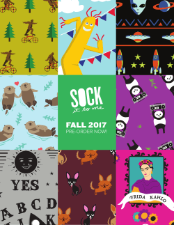 FALL 2017 - Sock It to Me