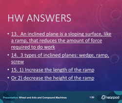 Presentation: Wheel and Axle and Compound Machines 1/26
