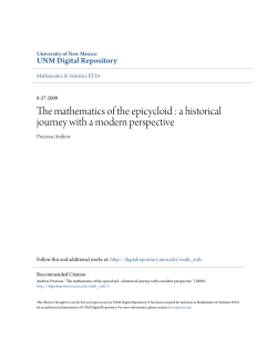 The mathematics of the epicycloid