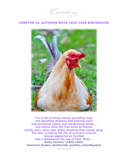 Chapter 10 - the HOME of Creature Quotes
