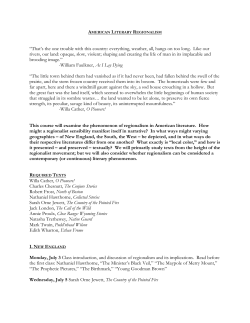 ENGL S205 - Yale Summer Session