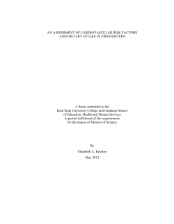 AN ASSESSMENT OF CARDIOVASCULAR RISK FACTORS AND