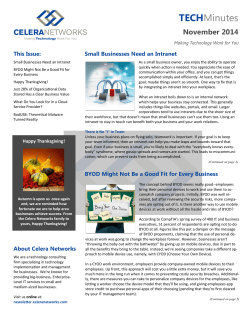 TECHMinutes - Celera Networks