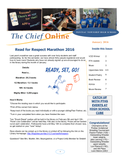 The Chief Online - Pontiac Township High School