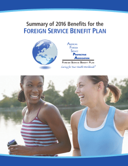 foreign service benefit plan - American Foreign Service Protective