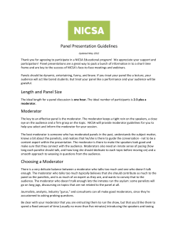 Length Moder Choosi h and Pan rator ing a Mod Pan el Size derator