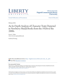 An In-Depth Analysis of Character Traits Depicted in Newberry