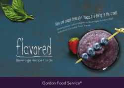 New and unique beverage flavors are driving in the crowds.