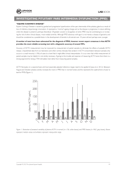investigating pituitary pars intermedia dysfunction (ppid)