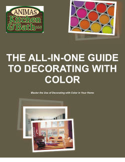 THE ALL-IN-ONE GUIDE TO DECORATING WITH COLOR
