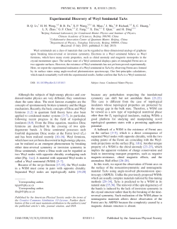 Experimental Discovery of Weyl Semimetal TaAs