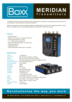 meridian - Krypton Film AS