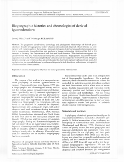 Biogeographic histories and chronologies of derived iguanodontians