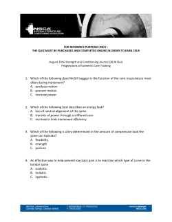1. Which of the following does McGill suggest is the function of the