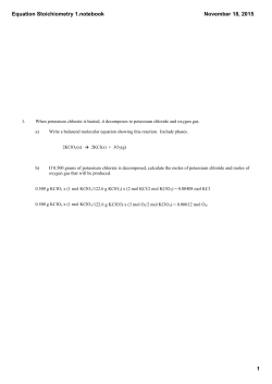 Equation Stoichiometry 1.notebook