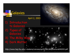 Galaxies - FSU - HEP Home Page