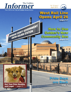Golden Informer April 2013