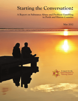 Starting the Conversation - United Way Perth