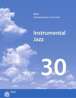 Instrumental Jazz 30 - Publications Centre