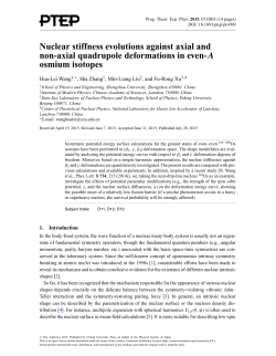 Nuclear stiffness evolutions against axial and